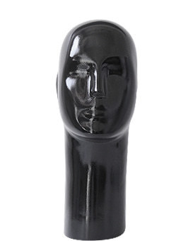 두상마네킹 디자인026 블랙:유광 (FRP)